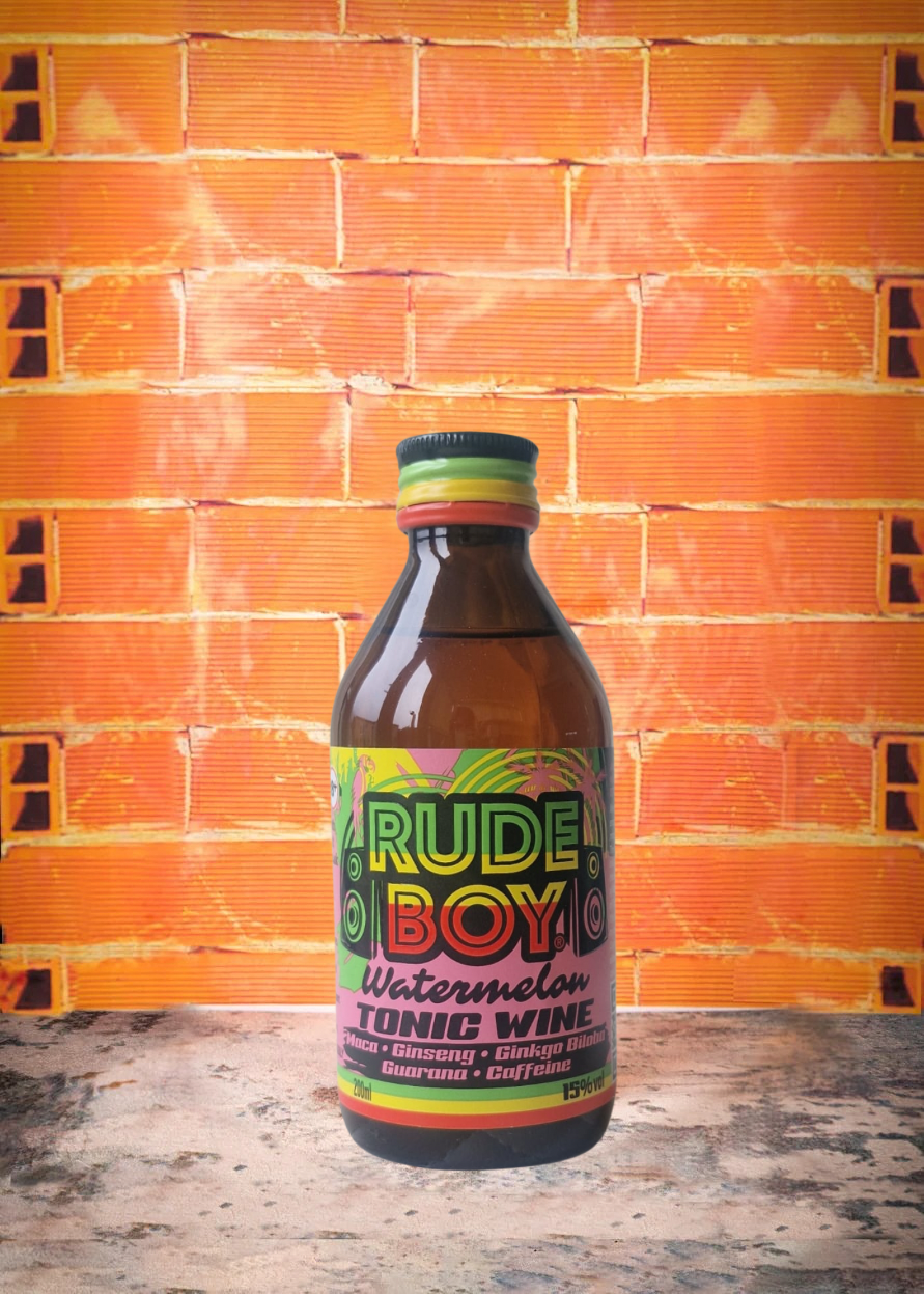 rude boy, tonic wine, original tonic wine, watermelon, jamacia, trinidad, trinidad drinks, jamacia drinks, caribbean drinks, trini tonic wine, jamacia tonic wine, caribbean, caribbean products UK,  Trinidad and Tobago, Trinidad, My Trini Shop, Trinidad Shop, Trini Shop, Trini food London, Caribbean Shop London, Caribbean, Trinidad Grocery, 